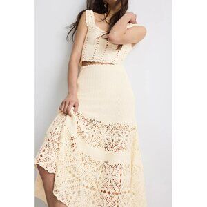 Adam Lippes Crochet Midi Skirt – Women’s Medium (Retails $440)